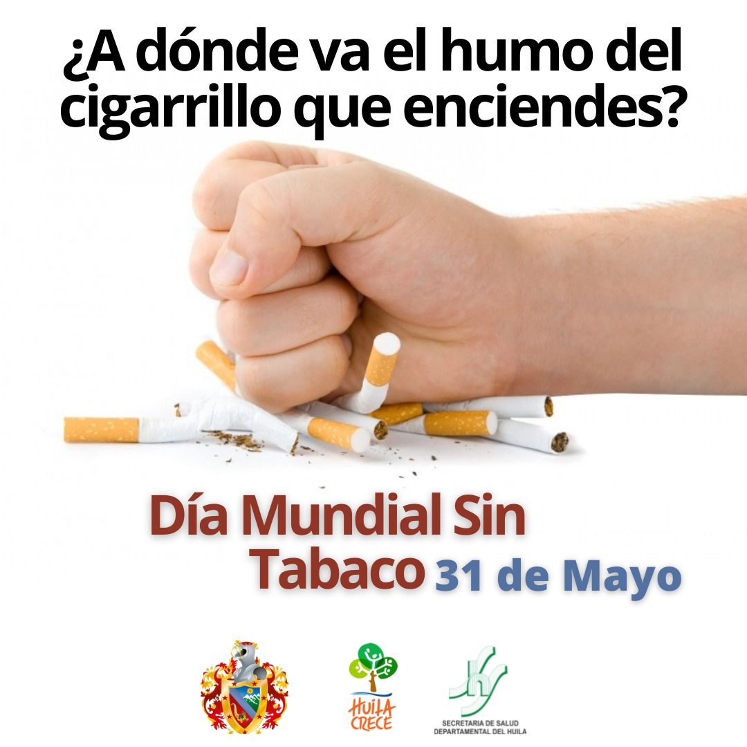 31 de Mayo Dia Mundial Sin Tabaco  Hospital del Rosario